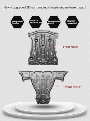 Installationsschutzplatte für die Volkswagen Id6 Aluminium-Magnesiumlegierung