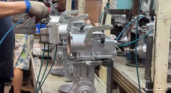 Mikro-Hochdrehmoment-Wurm-Gang-Elektromotoren mit rechten Winkelgetriebe